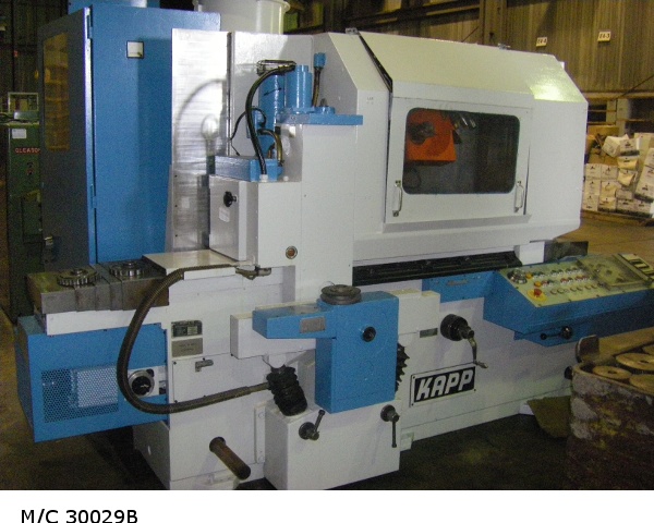 Photo 1 - MACHINE EQUIPPED FOR DEEP GRINDING OF STRAIGHT AND SPIRAL HOBS/TOOLS, 11.8” maximum work piece, 19” maximum grinding travel, 23.6” maximum between centers, 1980 (30029)