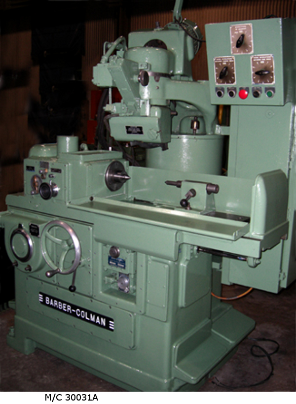Photo 1 -  FOR STRAIGHT AND SPIRAL HOBS, 6� maximum diameter, 5� maximum face, fully automatic dresser with coarse dress, fine dress, automatic spark out, REBUILT BY BARBER COLMAN 1982 (30031) a